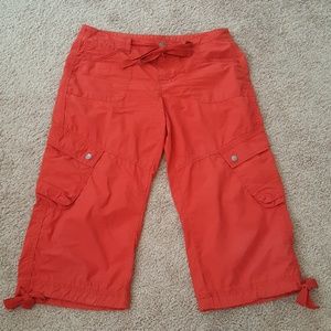 VS London Jean poplin cargo capris